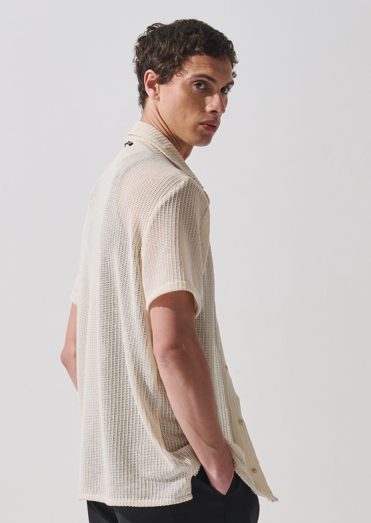 CAMISA mango crudo 3