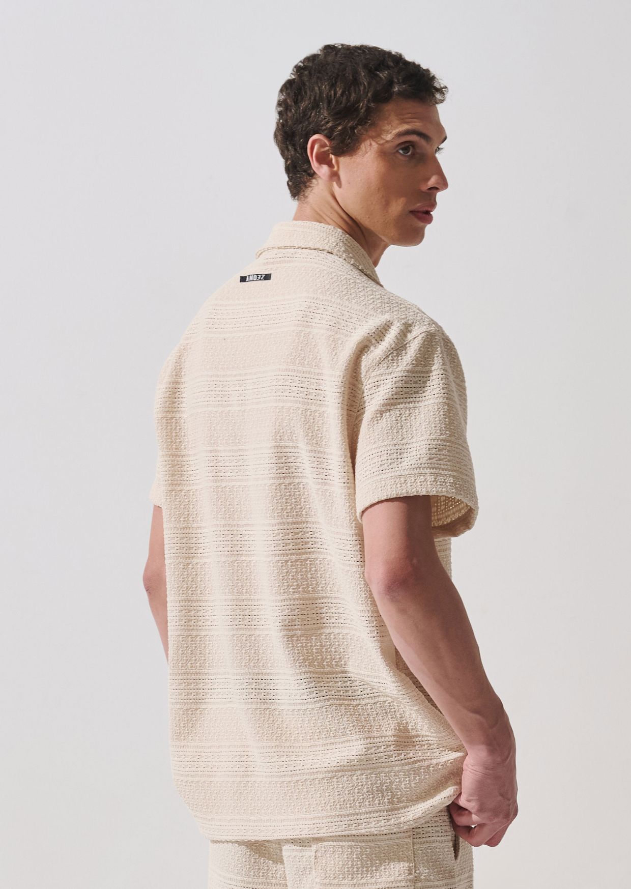 Camisa Calada Crema 2