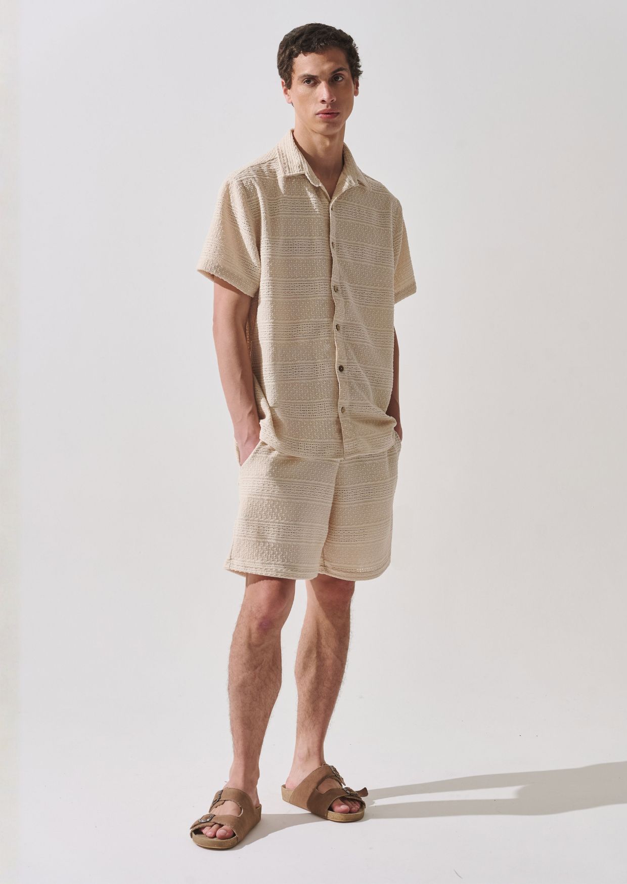 Camisa Calada Crema 3