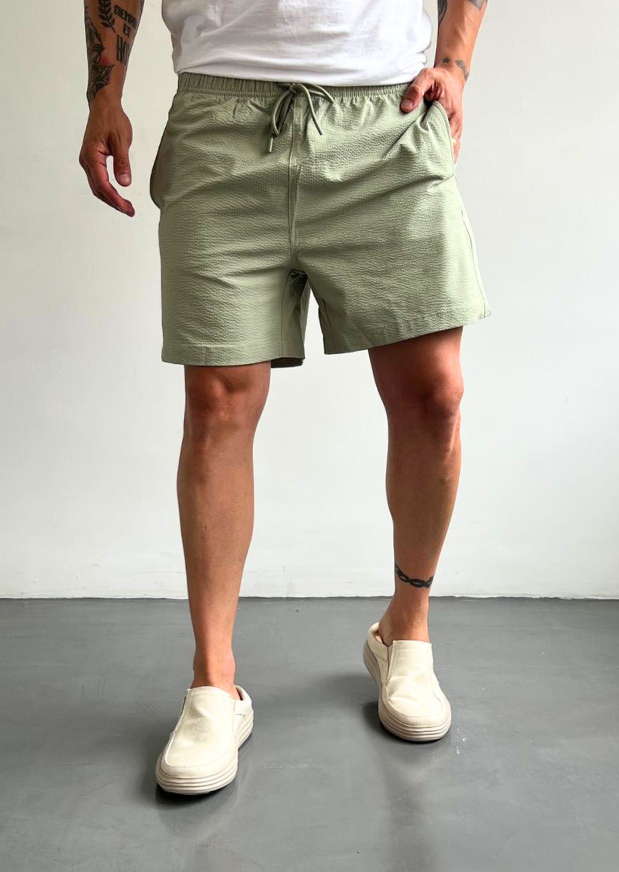 SHORT DE BAÑO LIMBO VERDE 1